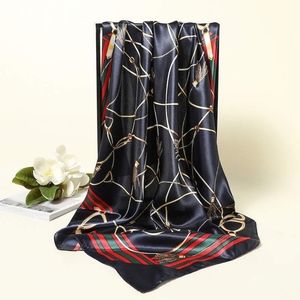 COPY - Black Silk scarf